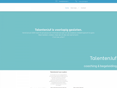 talentenjuf.nl snapshot