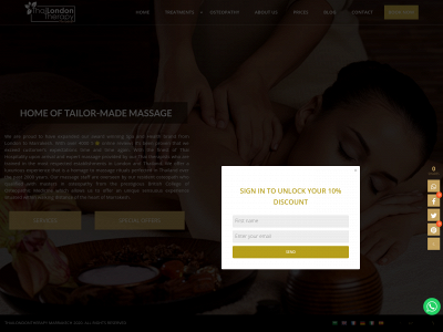 thailondontherapymarrakesh.com snapshot