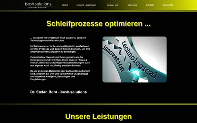 bosh.solutions snapshot