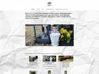 klaras-gravstedstjenester.com snapshot