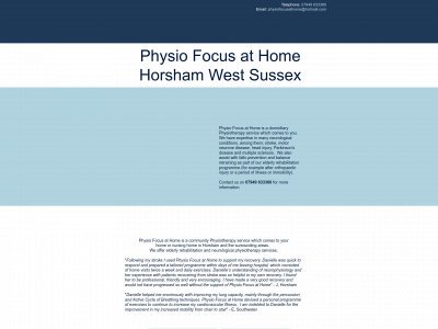 physiofocusathome.co.uk snapshot