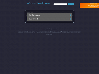 safetravelsbysally.com snapshot