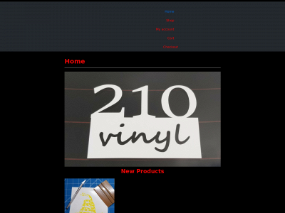 210vinyl.com snapshot