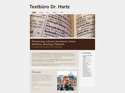 textbuero-dr-hartz.de snapshot