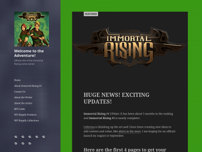 immortal-rising.com snapshot