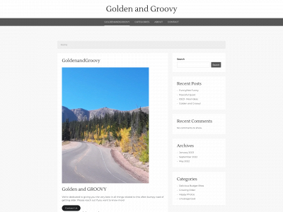 goldenandgroovy.com snapshot