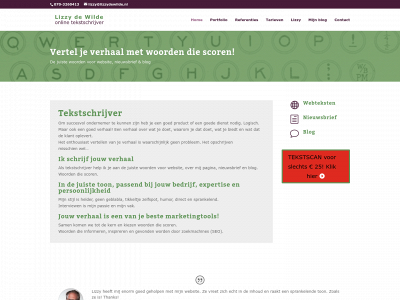 www.lizzydewilde.nl snapshot