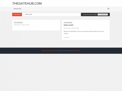 thehubgates.com snapshot