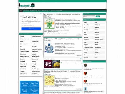 ingovtnaukri.com snapshot