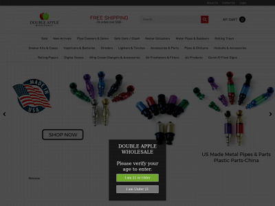 www.doubleapplewholesale.com snapshot