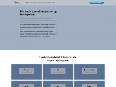 mehaandvaerk.dk snapshot
