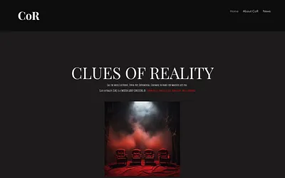 cluesofreality.com snapshot