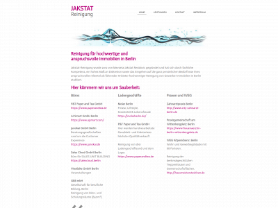 jakstat-reinigung.de snapshot