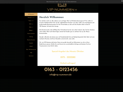 vip-nummern.de snapshot