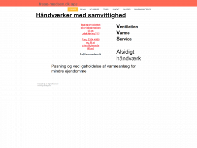 frese-madsen.dk snapshot