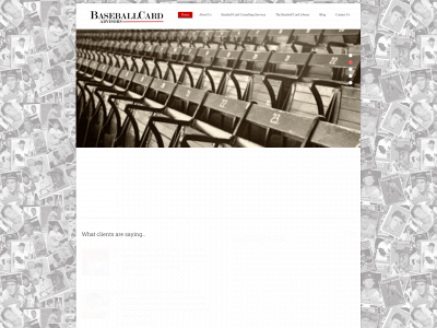 baseballcardadviser.com snapshot