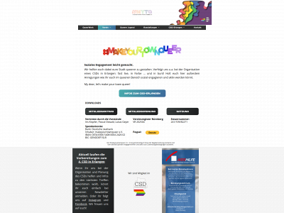 makeyourtownqueer.de snapshot