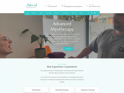 advanced-myotherapy.com snapshot