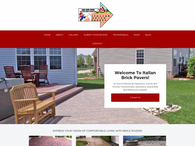 italianbrickpavers.com snapshot