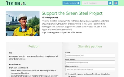 greensteelproject.nl snapshot