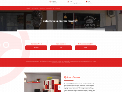 www.autoescolagran.es snapshot