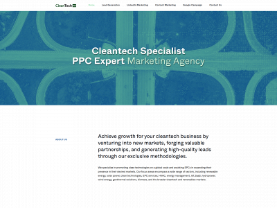 cleantechadvertising.com snapshot