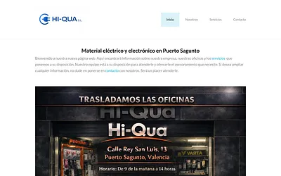 hi-qua.es snapshot