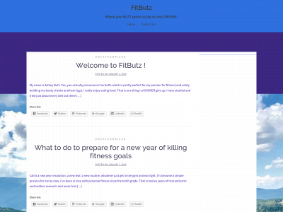 fitbutz.com snapshot