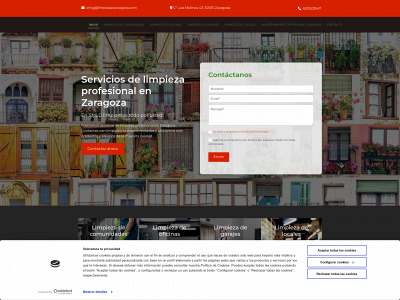www.limpiezaszaragoza.net snapshot