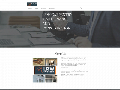 lrwcarpentry.co.uk snapshot
