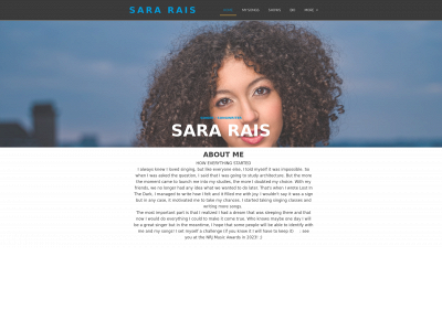 sara-rais.com snapshot