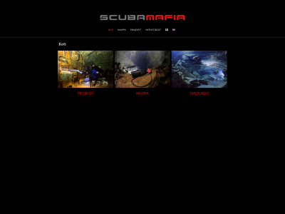 scubamafia.fi snapshot