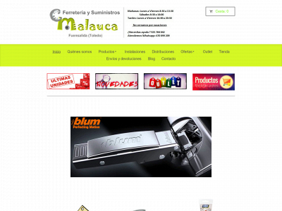 comercialmalauca.com snapshot