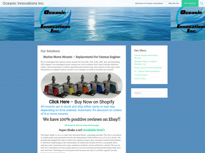 oceanicinnovations.com snapshot