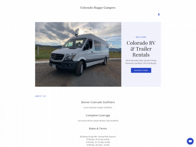 coloradohappycampers.com snapshot