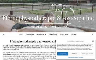 pferdephysiotherapie-sievers.de snapshot