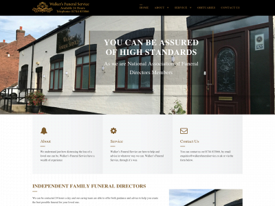 walkersfuneralservice.co.uk snapshot