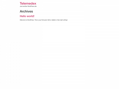 telemedex.com snapshot