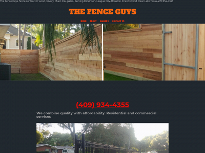 www.thefenceguys.org snapshot