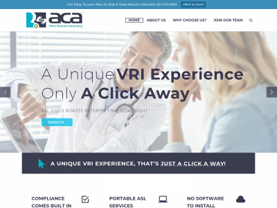 acavideoremoteinterpreting.com snapshot