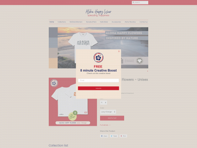 aloha-happy-wear.com snapshot