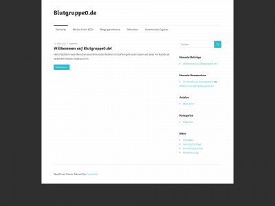 blutgruppe0.de snapshot