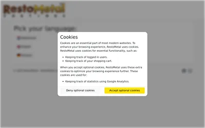 restometal.com snapshot