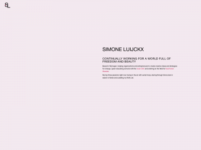 simoneluijckx.nl snapshot