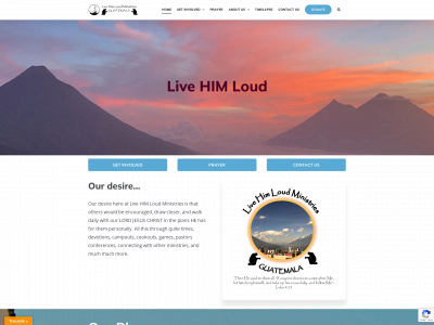livehimloudministries.org snapshot