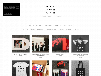 nelsoncan.com snapshot