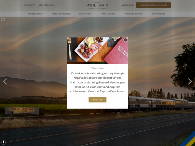 winetrain.com snapshot