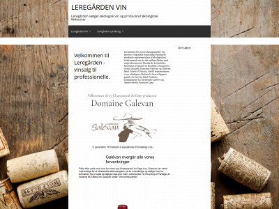 leregaardenvin.dk snapshot