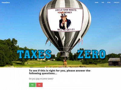 taxeszero.com snapshot
