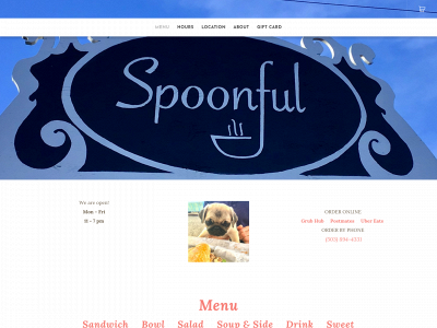 www.spoonfulpdx.com snapshot